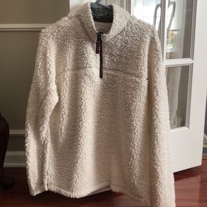 True Grit Pile Zip Pullover - S